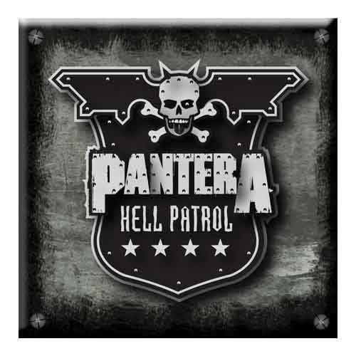 Pantera Hell Patrol Magnet Front