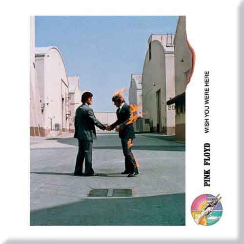 Pink Floyd Wish You Were Here Shake Hands Magnet Front