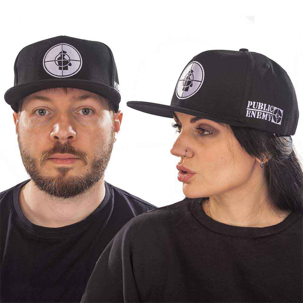 Public Enemy Solid Target Baseball Cap Front