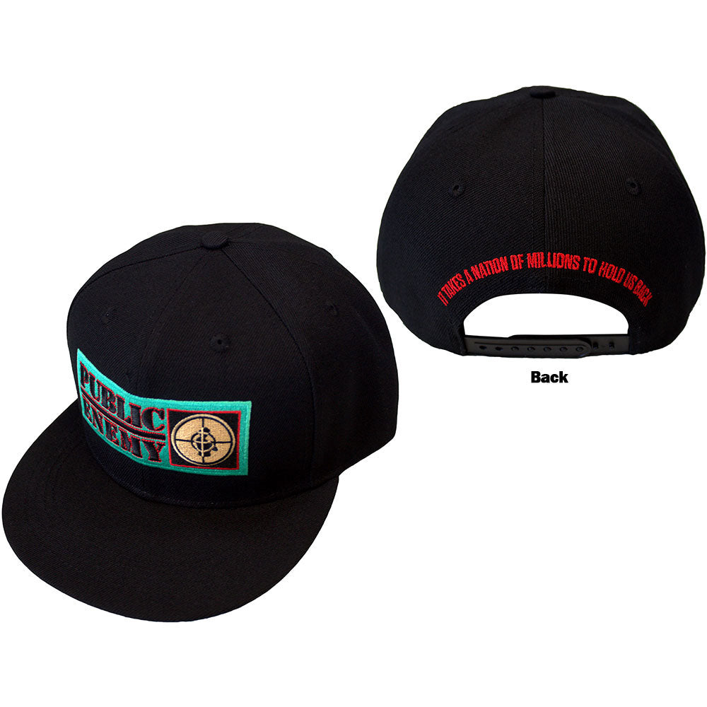 Public Enemy It Takes A Nation Baseball Cap Front