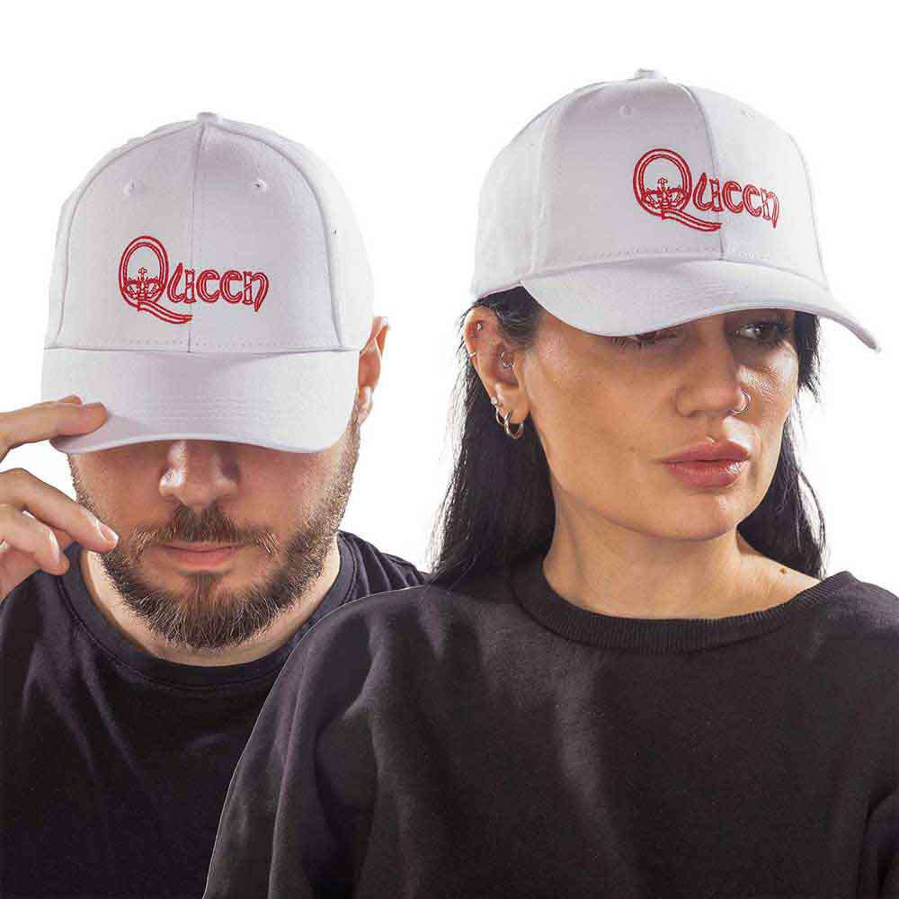 Queen Crown In Q Logo Baseball Cap Front