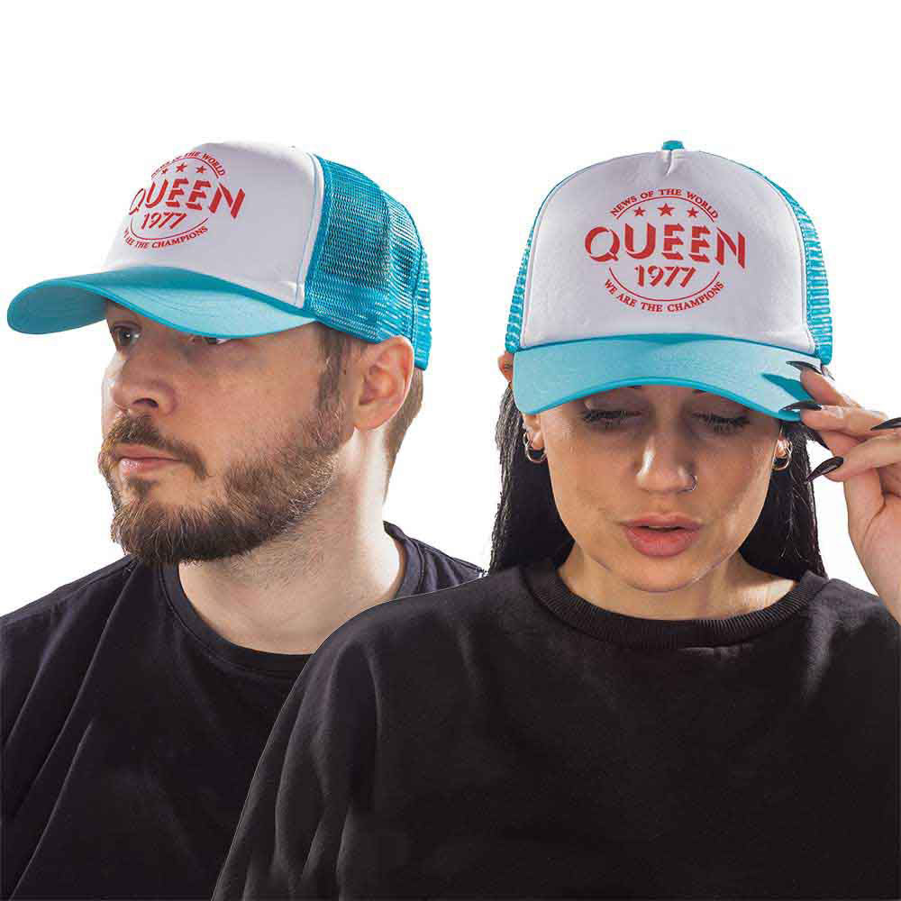 Queen Champions 77 Trucker Cap Front