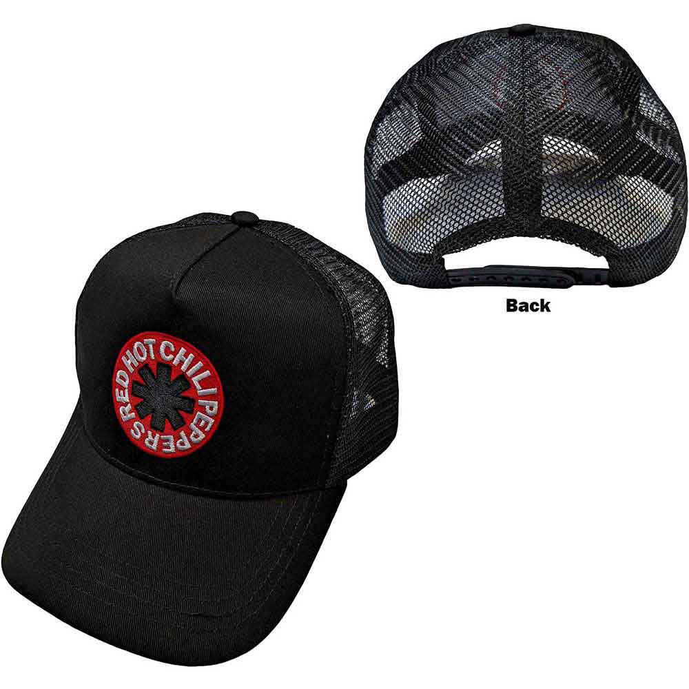 Red Hot Chili Peppers Inverse Asterisk Trucker Cap Front