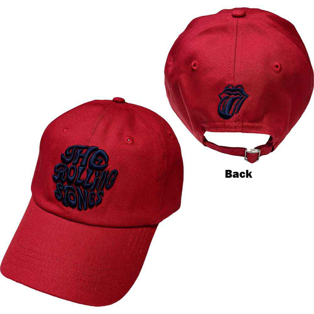 Rolling Stones Vintage 70s Logo Baseball Cap Front