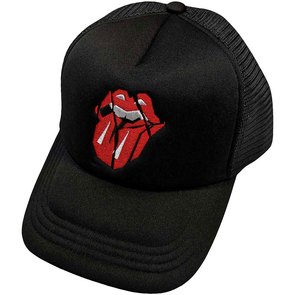 Rolling Stones Hackney Diamonds Shards Logo Trucker Cap Front