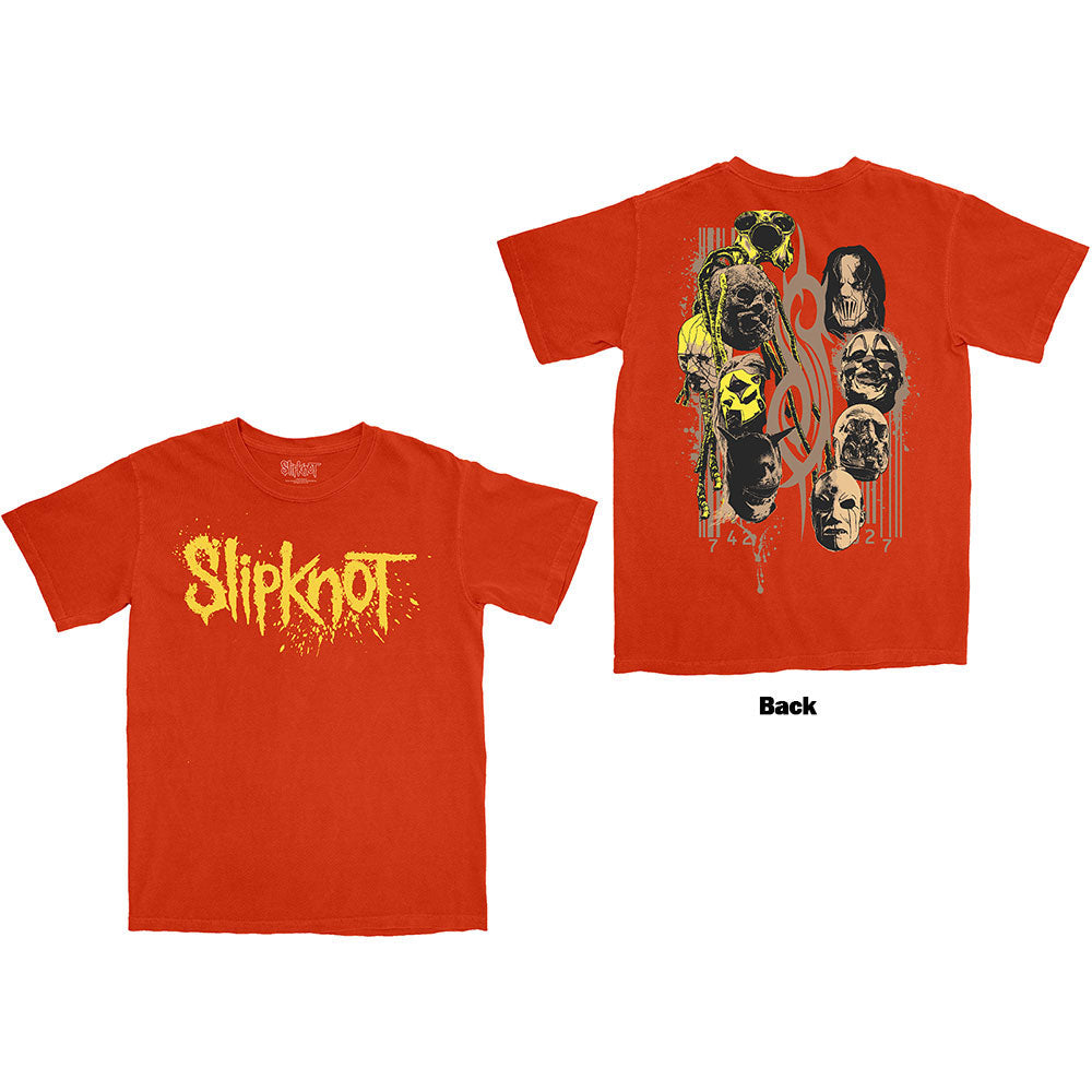Slipknot Splatter Logo T-shirt Front