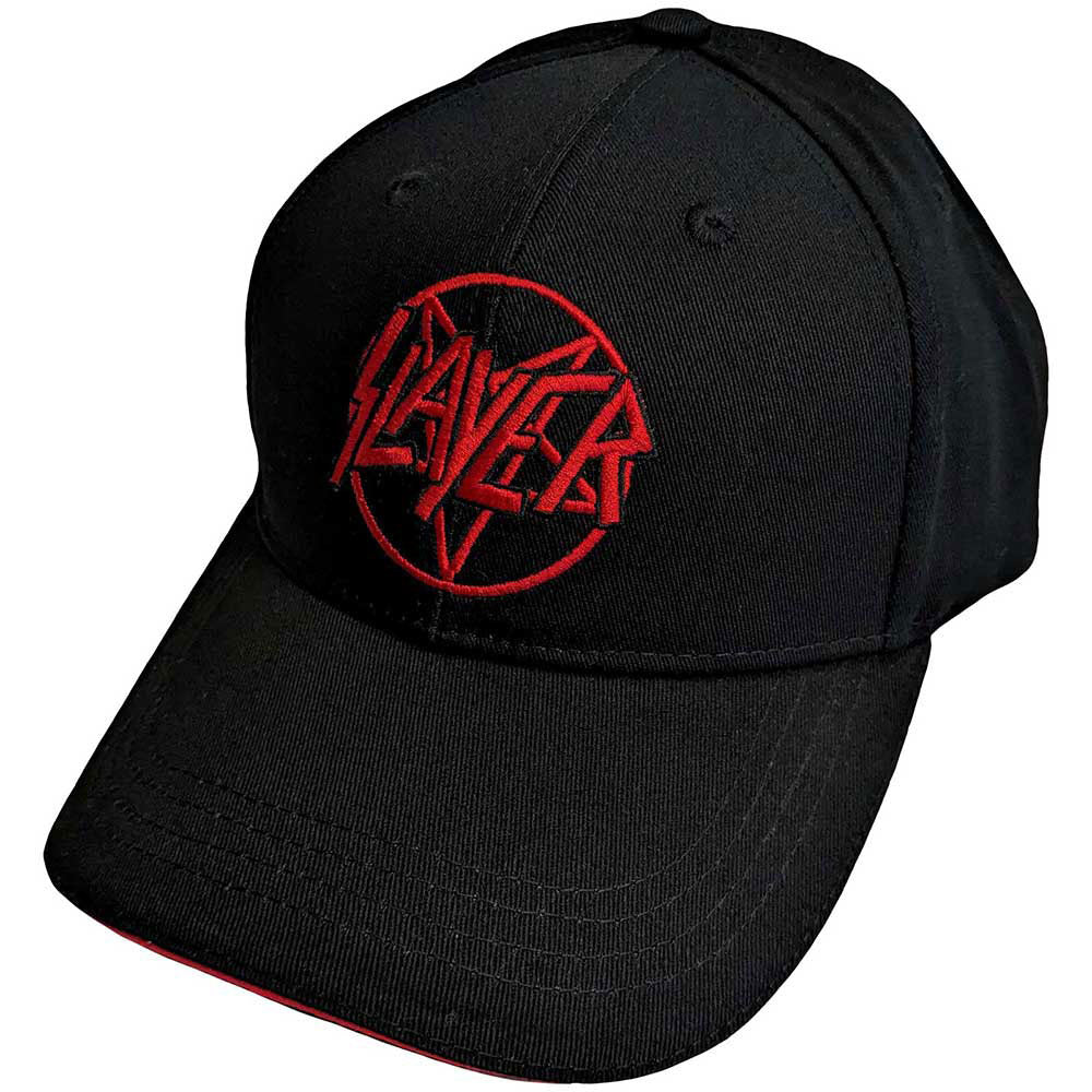 Slayer Pentagram Logo Baseball Cap Front