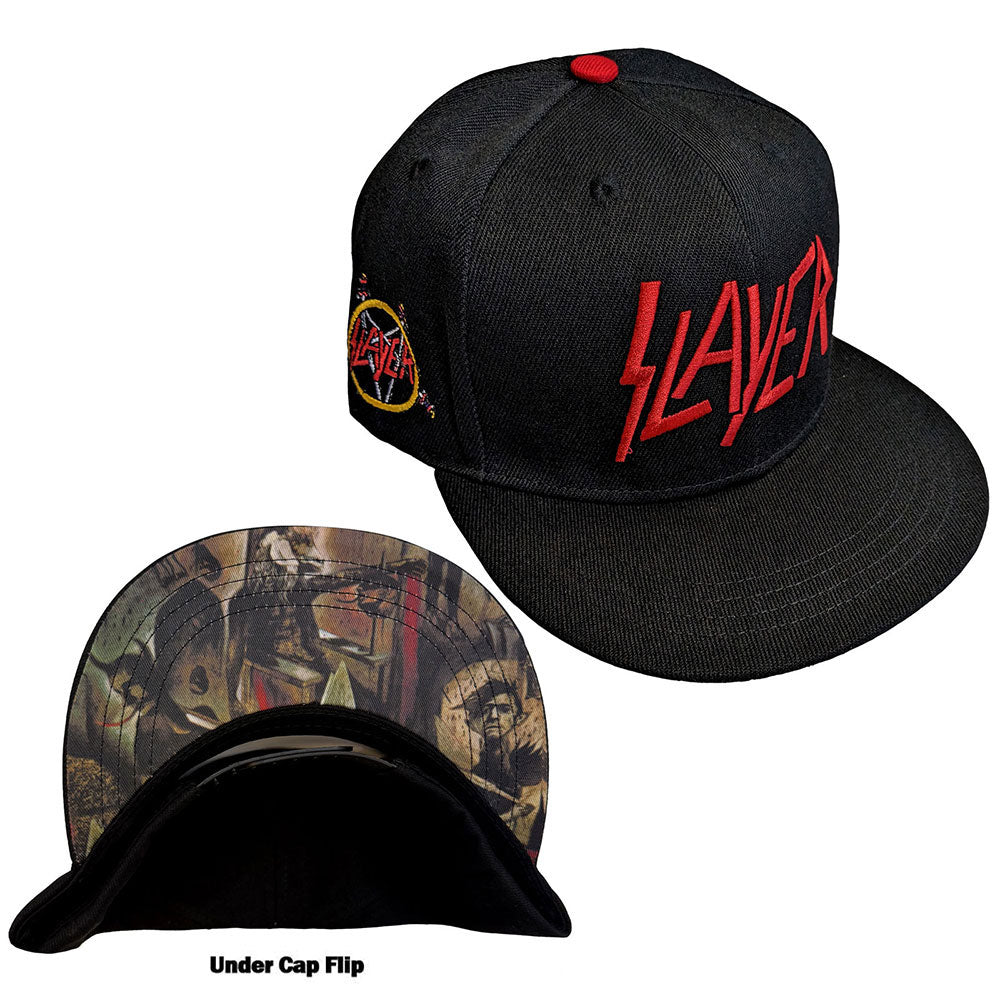 Slayer Logo Baseball Cap Front