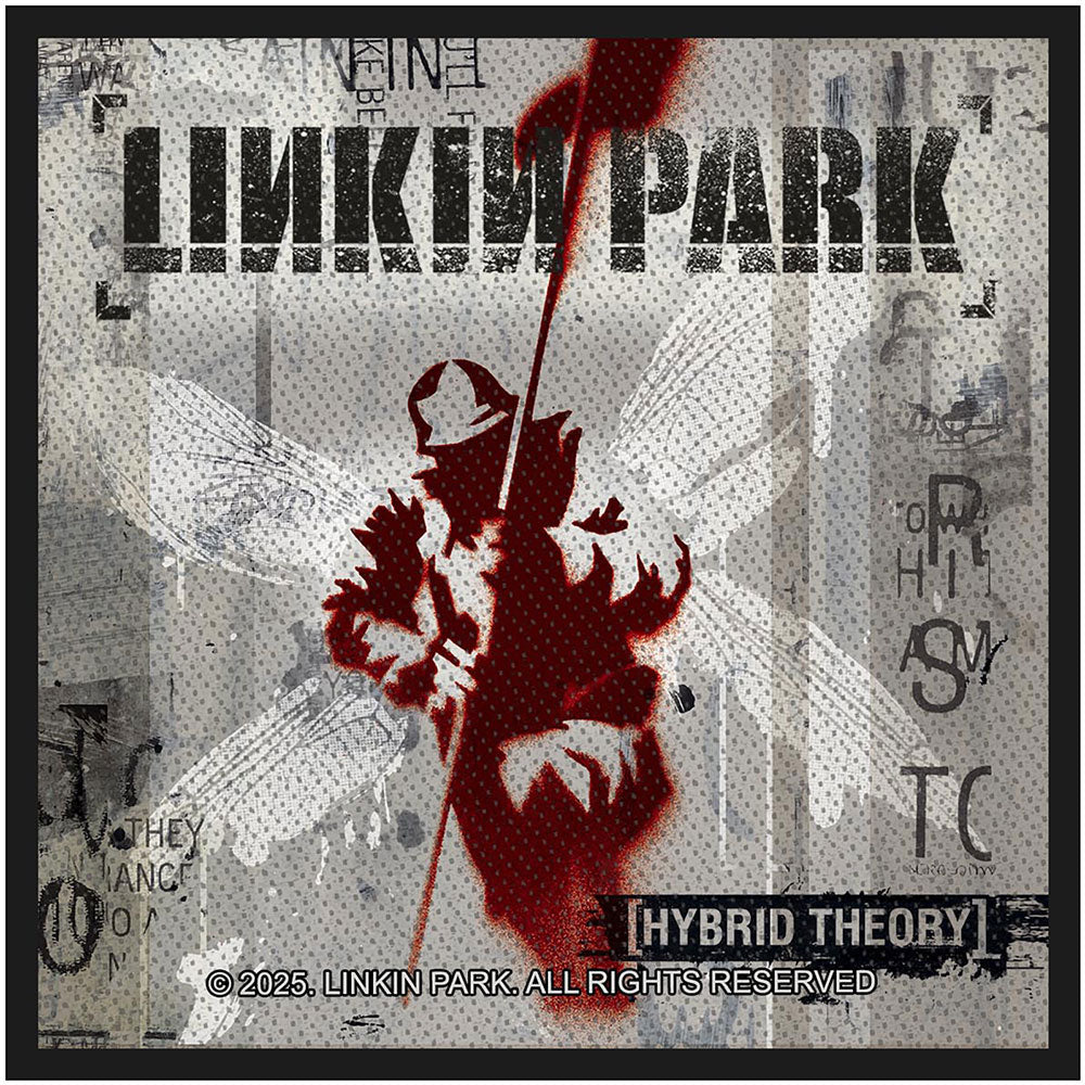 Linkin Park Hybrid Theory Woven Patch Front