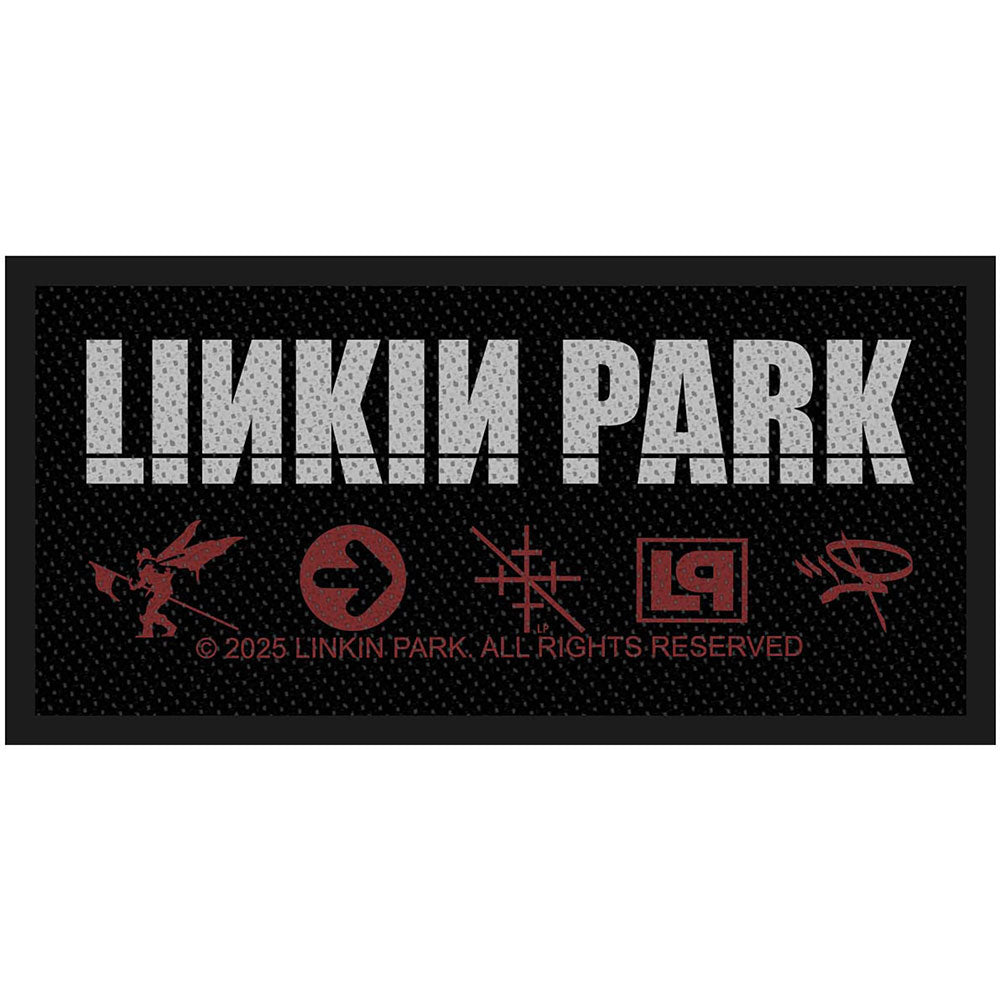 Linkin Park Hybrid Theory Logo Woven Patch Front