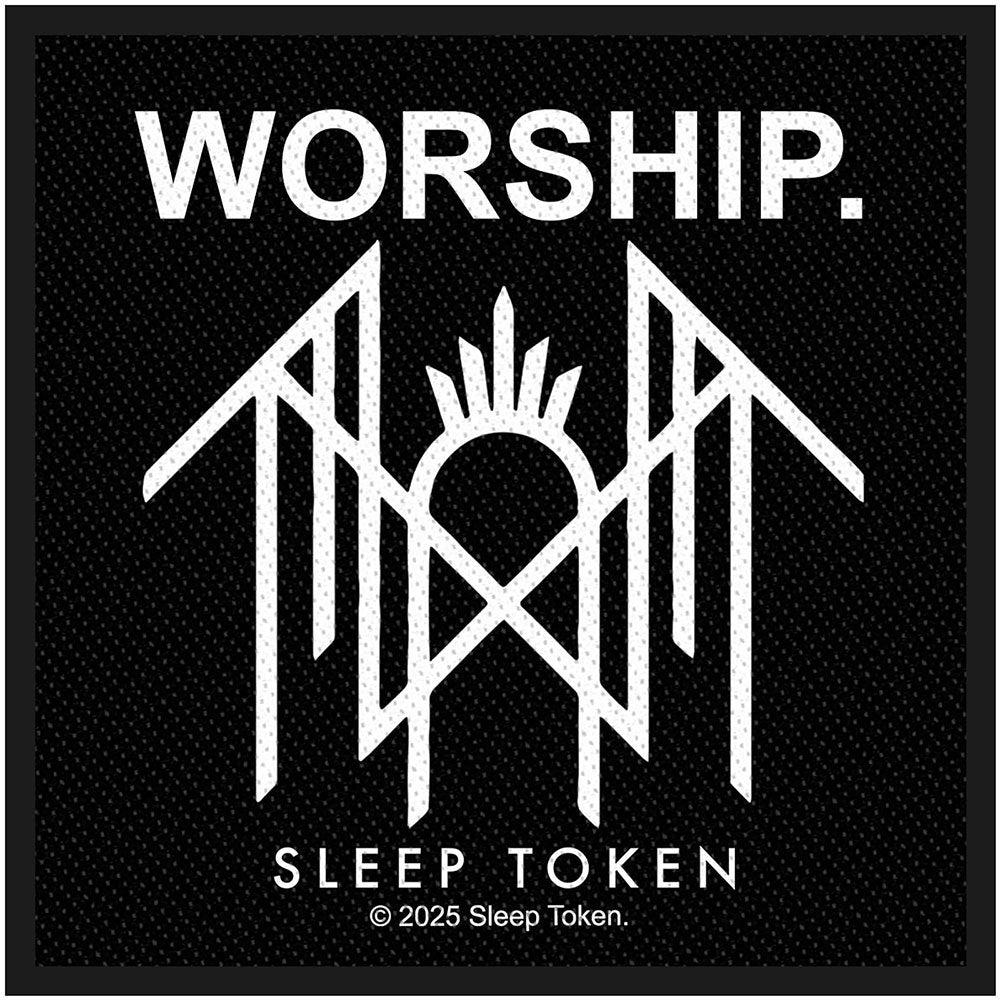 Sleep Token Worship Woven Patch Front