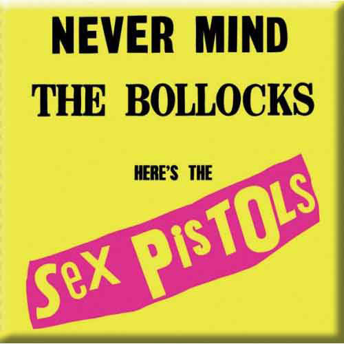 Sex Pistols Never Mind The Bollocks Magnet Front