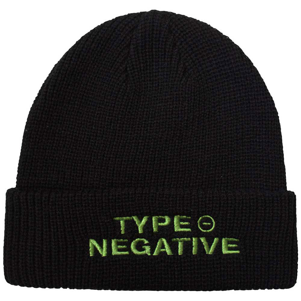 Type O Negative Text Logo Beanie Front