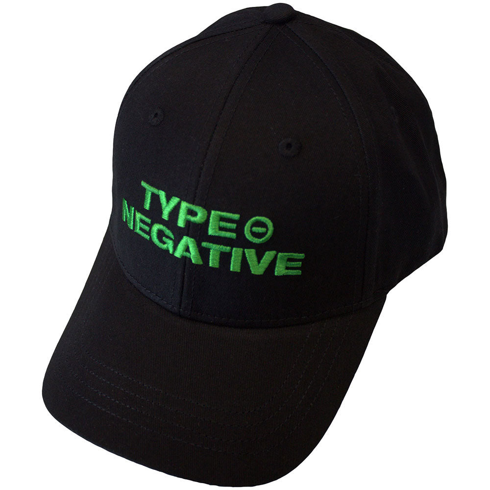 Type O Negative Text Logo Baseball Cap Front