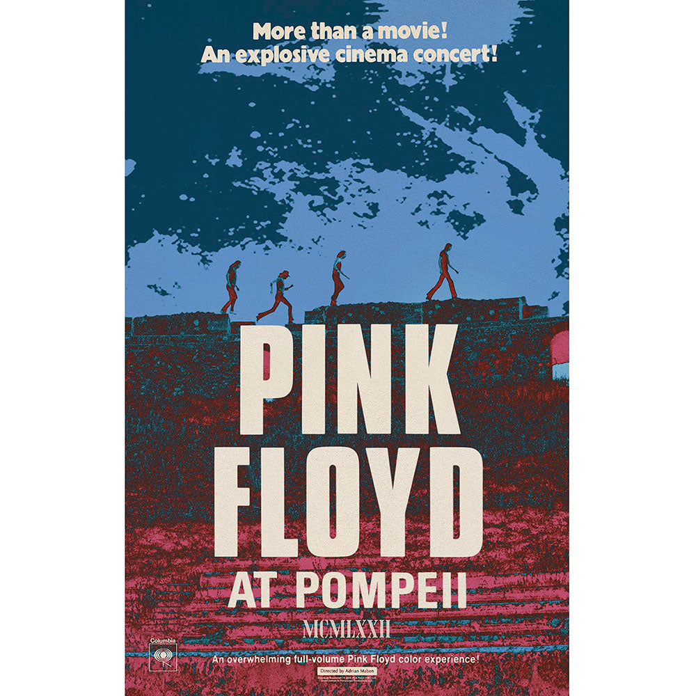 Pink Floyd Live In Pompeii Poster Flag Front