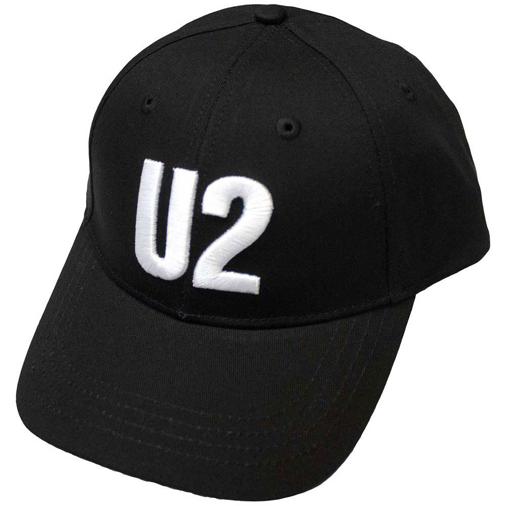 U2 White Logo Baseball Cap Front