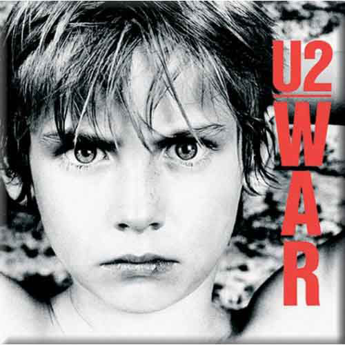 U2 War Magnet Front