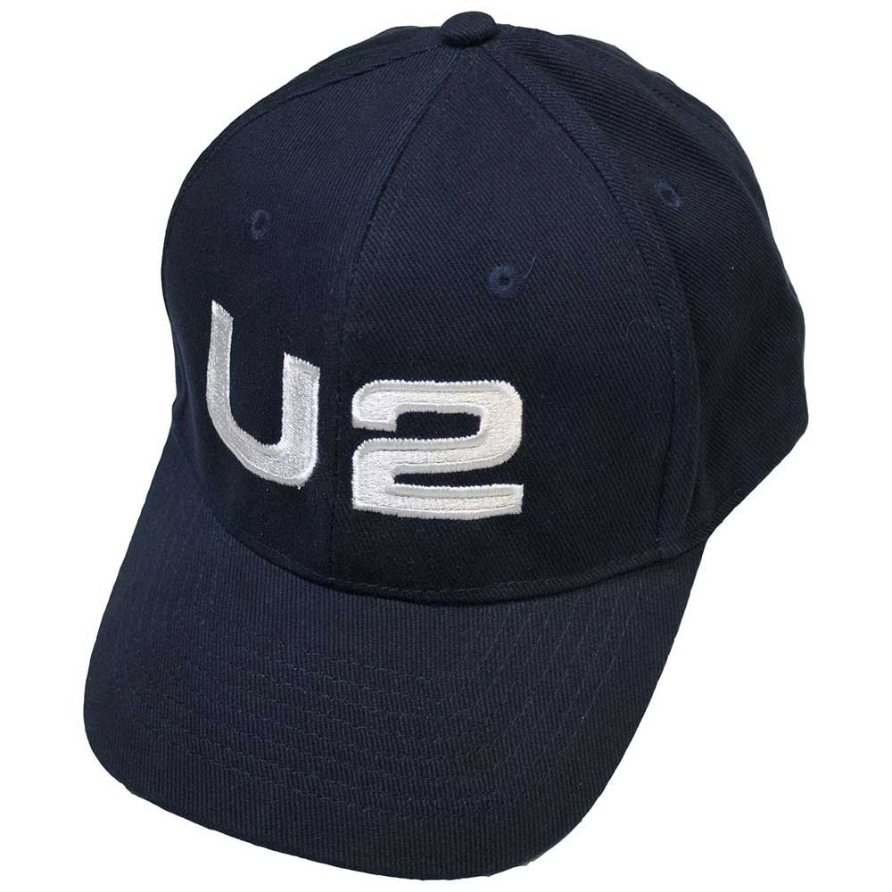 U2 White Logo Baseball Cap Front