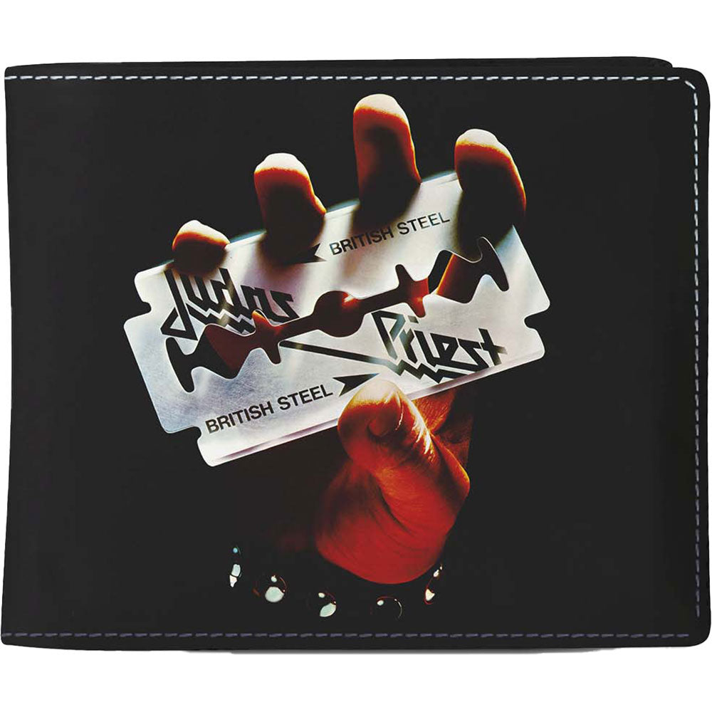 Judas Priest Bristish Steel Wallet Front