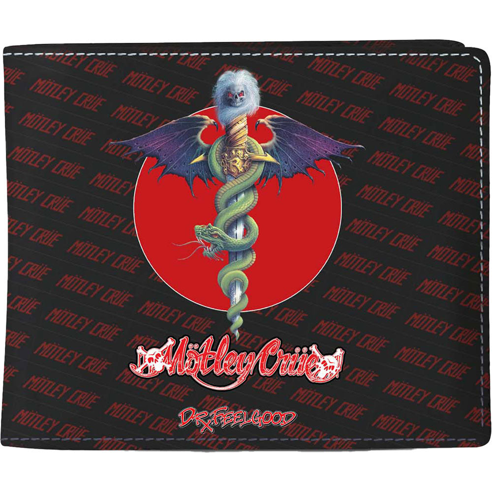 Motley Crue Dr Feelgood 2 Wallet Front