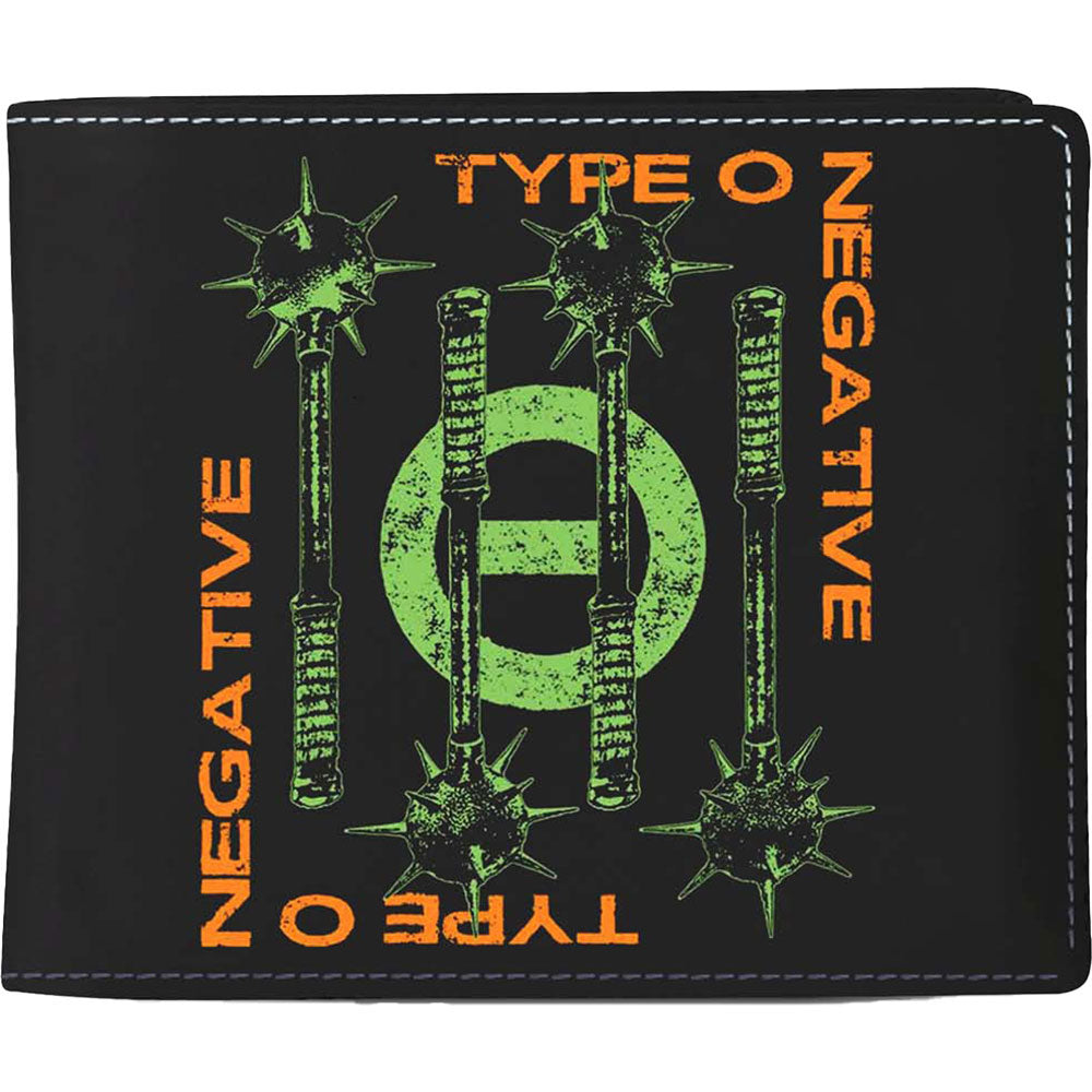 Type O Negative Spiked Club Wallet Front