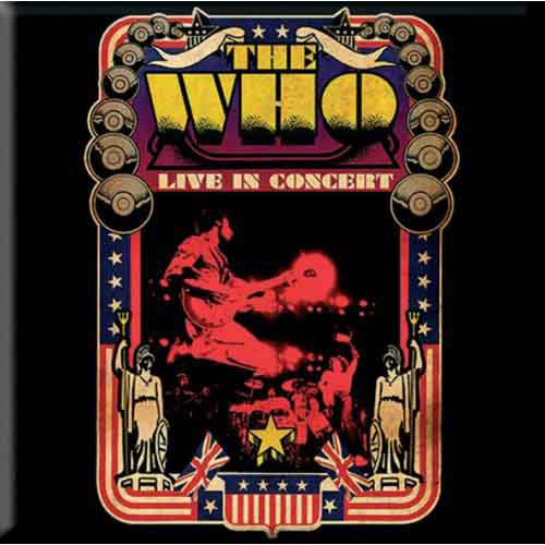 Who Live In Concert Magnet Front