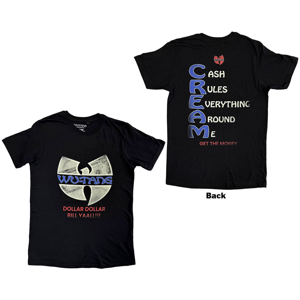 Wu Tang Clan C.r.e.a.m. T-shirt Front