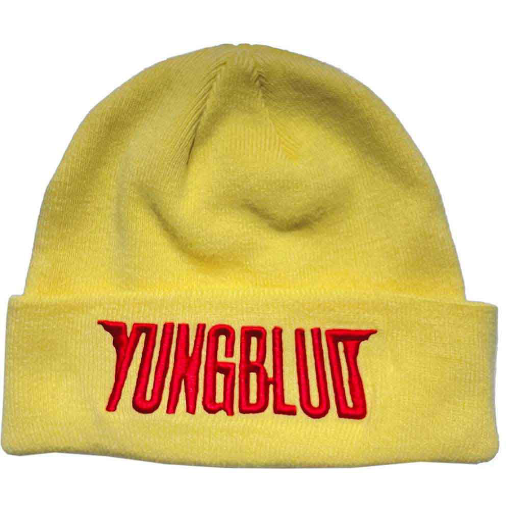 Yungblud Red Logo Beanie Front