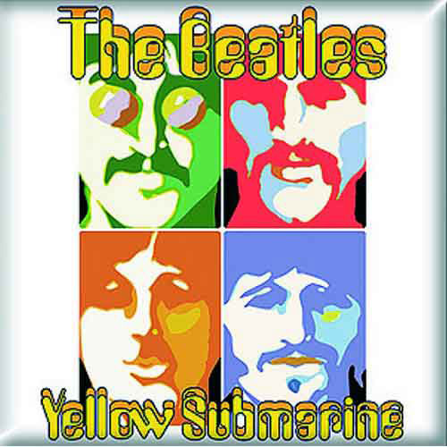 Beatles Yellow Submarine Sea Of Science 1 Magnet Front