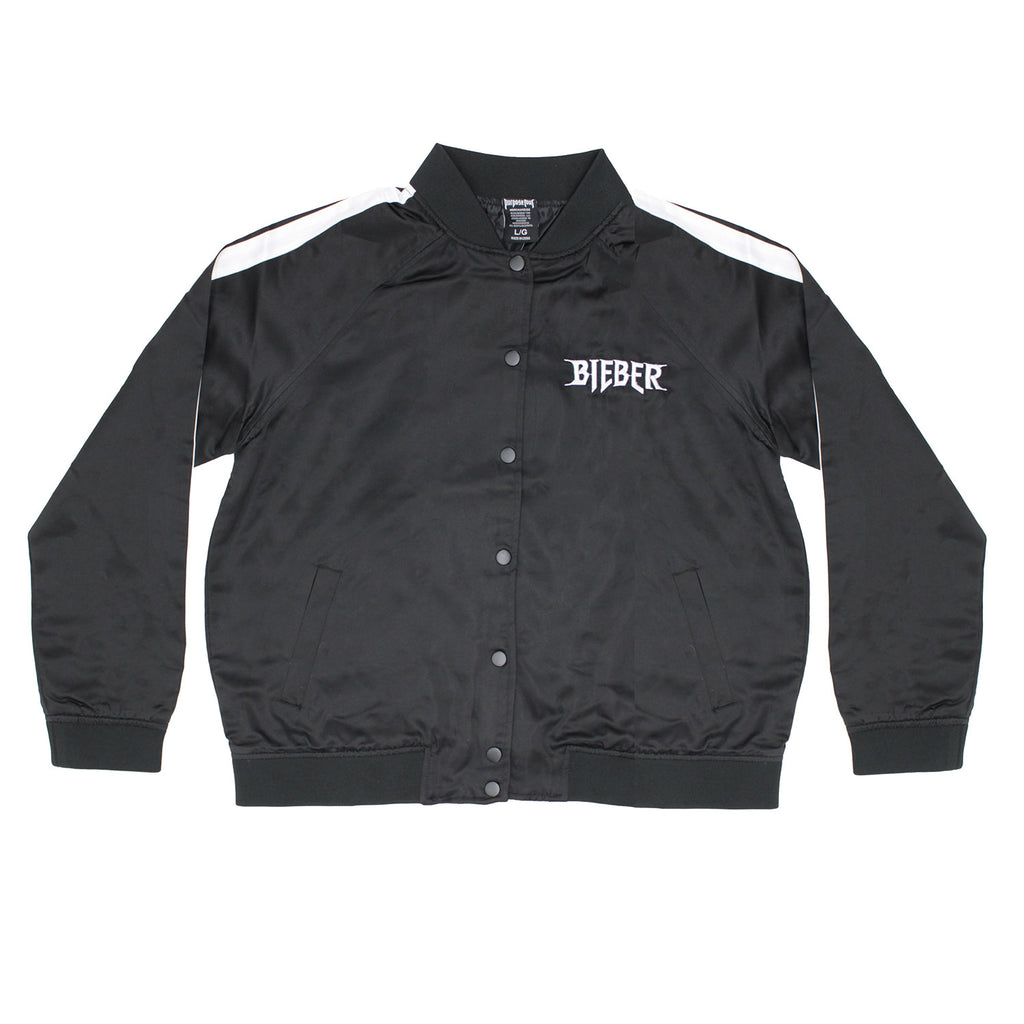 Justin Bieber Purpose Tour Embroidered Satin Jacket Jacket
