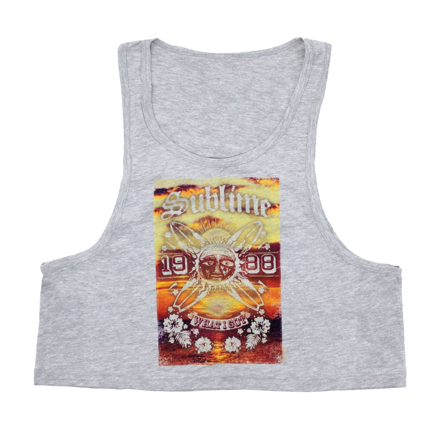 Sublime 1988 What I Got Crop Top Junior Top Front