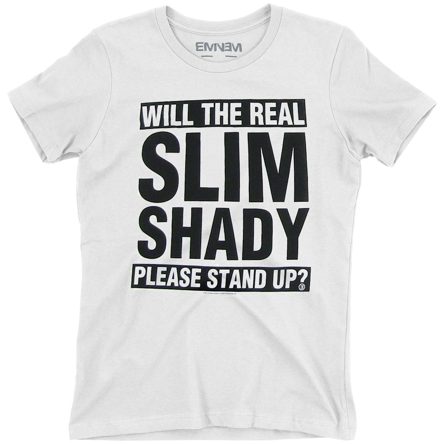 Eminem Will The Real Slim Shady Please Stand Up? Junior Top Front