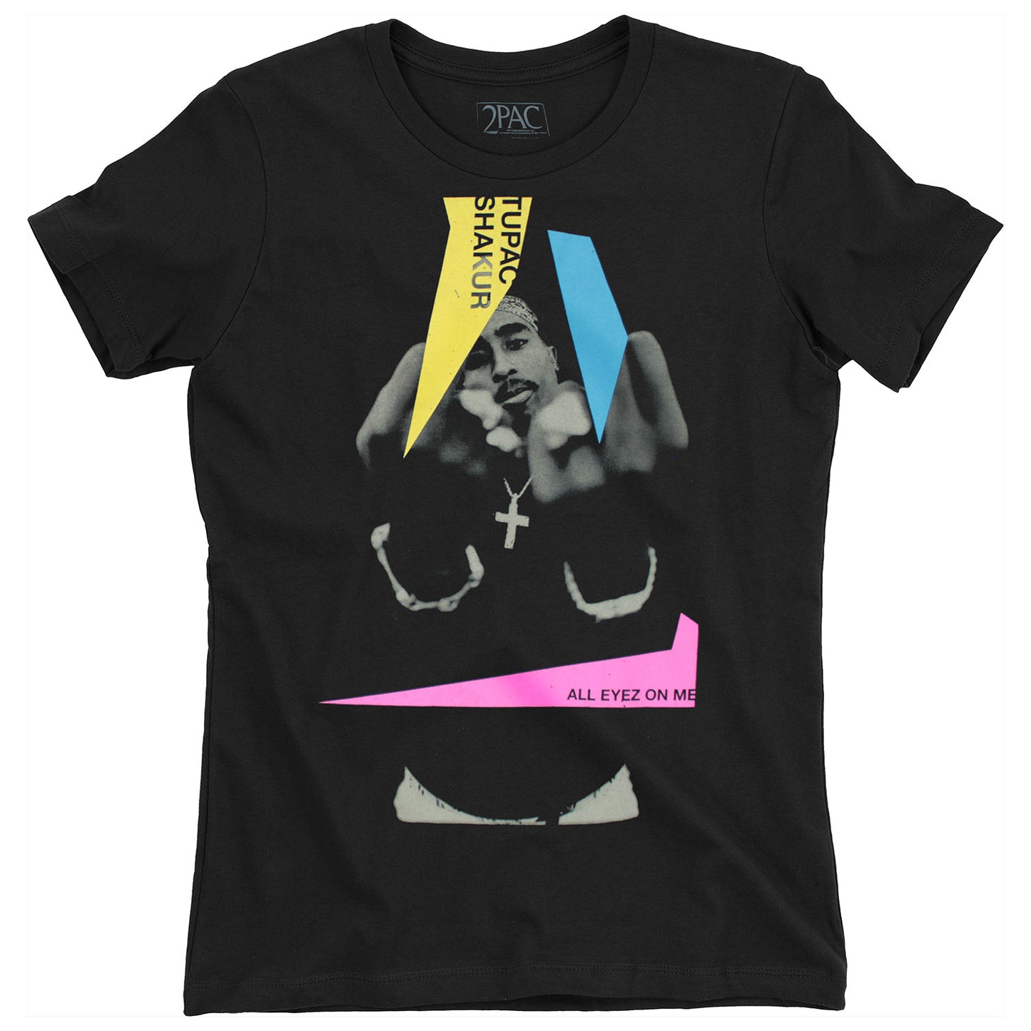 Tupac All Eyez On Me Junior Top Front