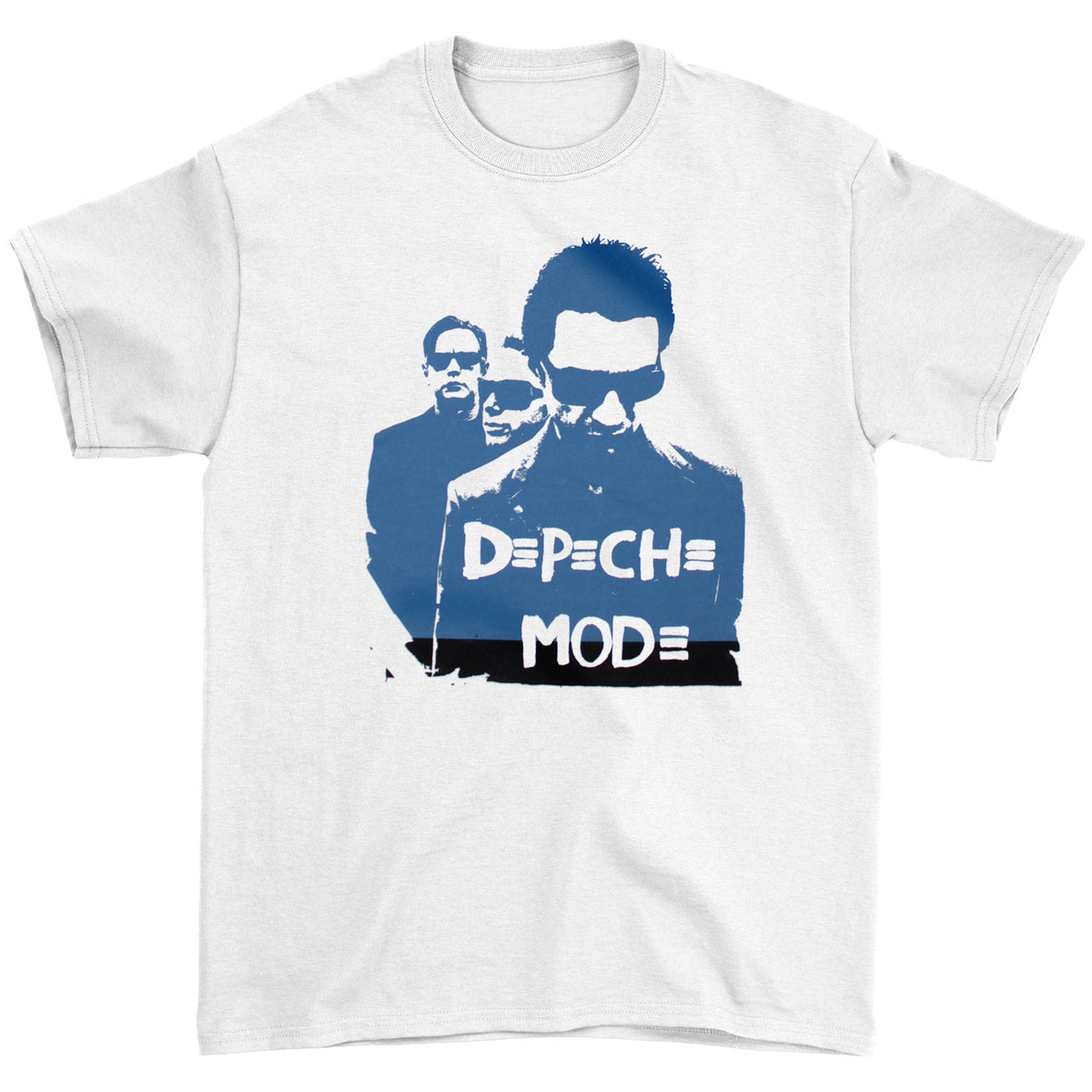Depeche Mode Blue Band T-shirt Front