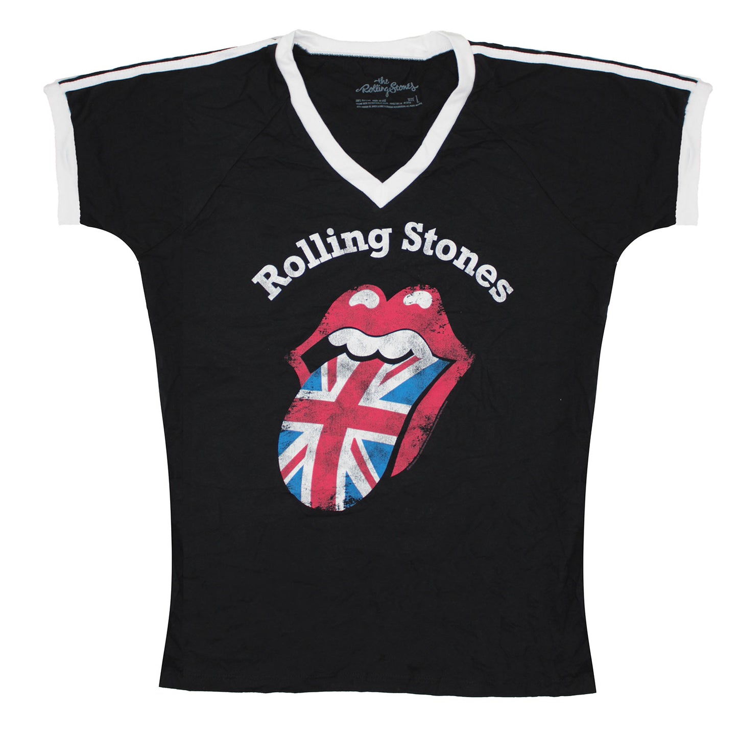 Rolling Stones Union Jack Tongue Junior Top
