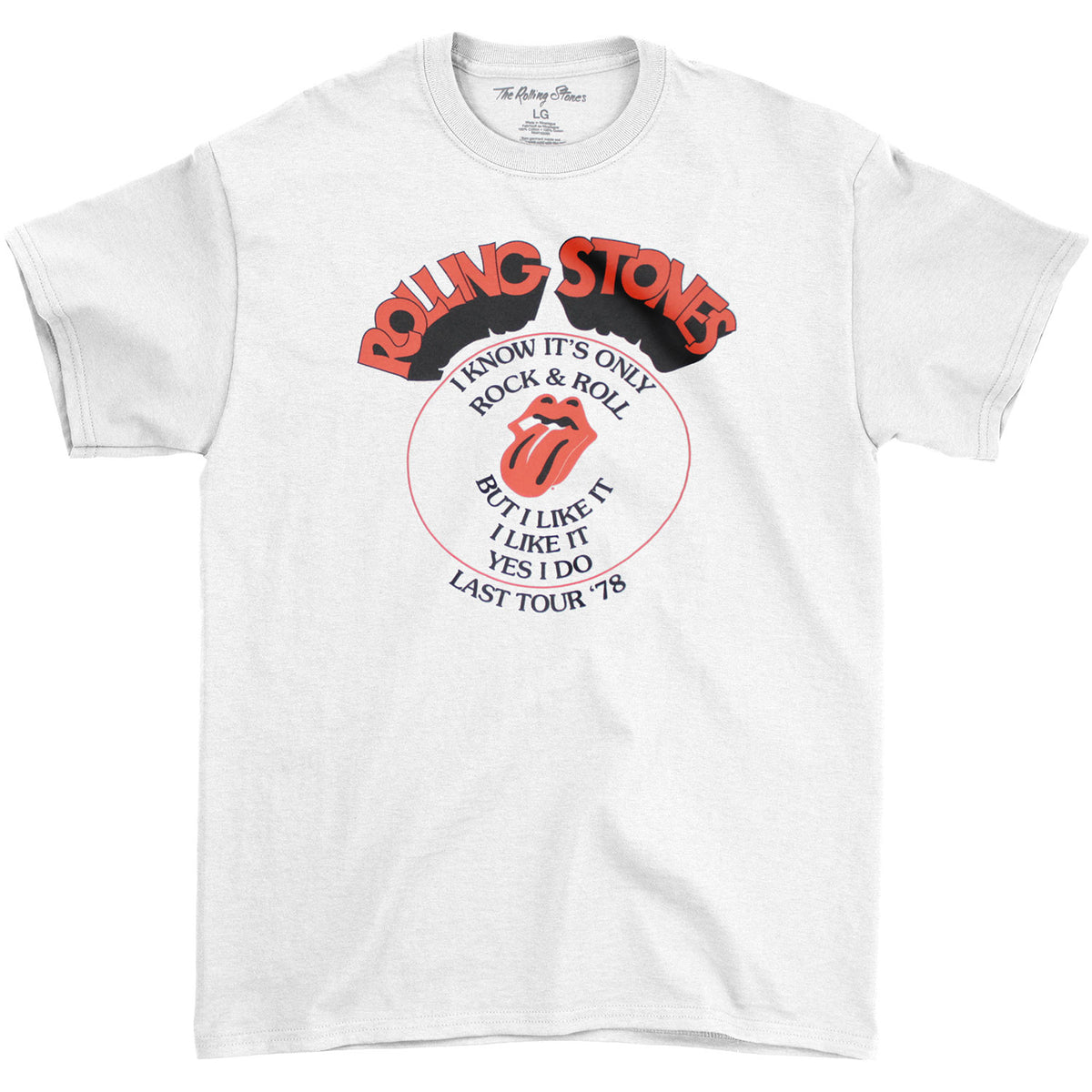Rolling Stones Last Tour '78 Junior Top Front