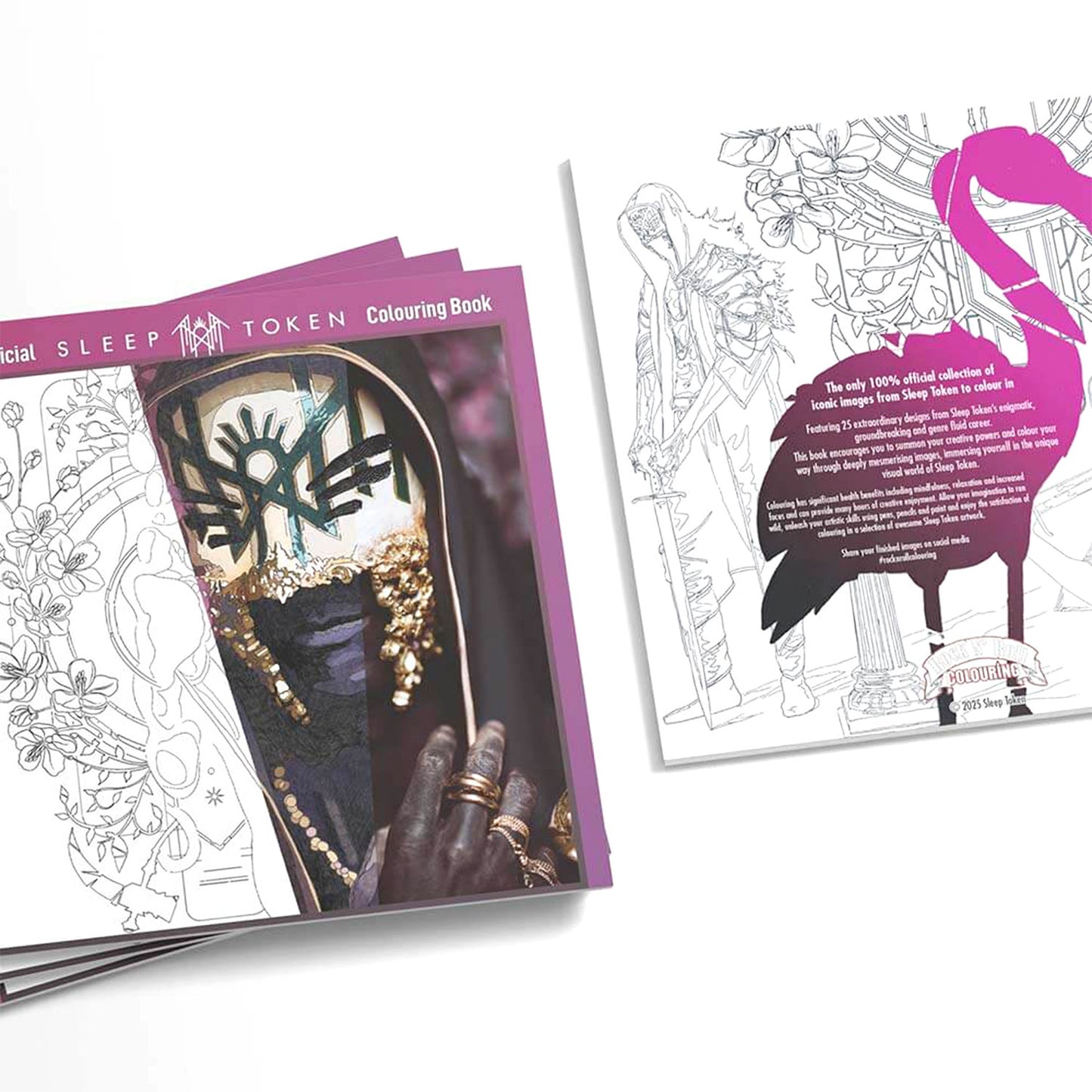 Sleep Token The Official Sleep Token Colouring Book Coloring Book