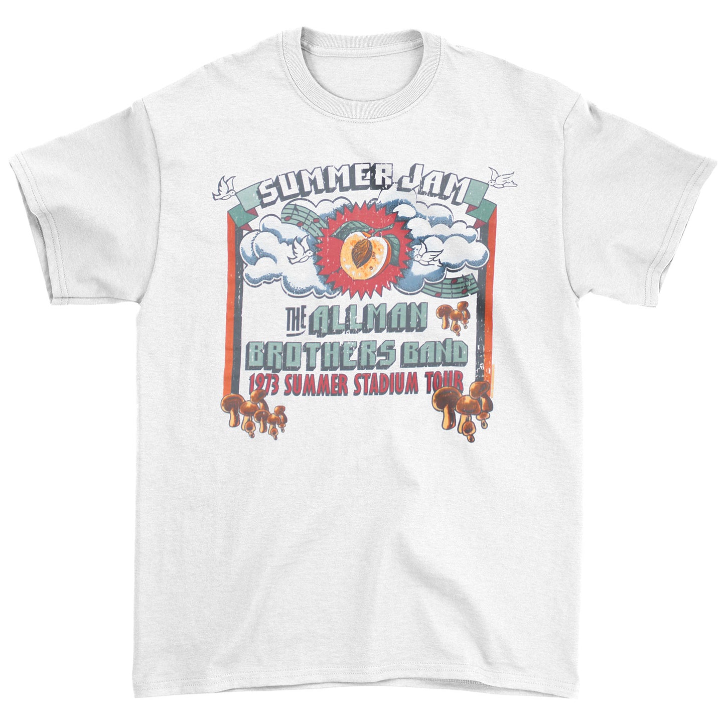 Allman Brothers Band Summer Jam Junior Top Front