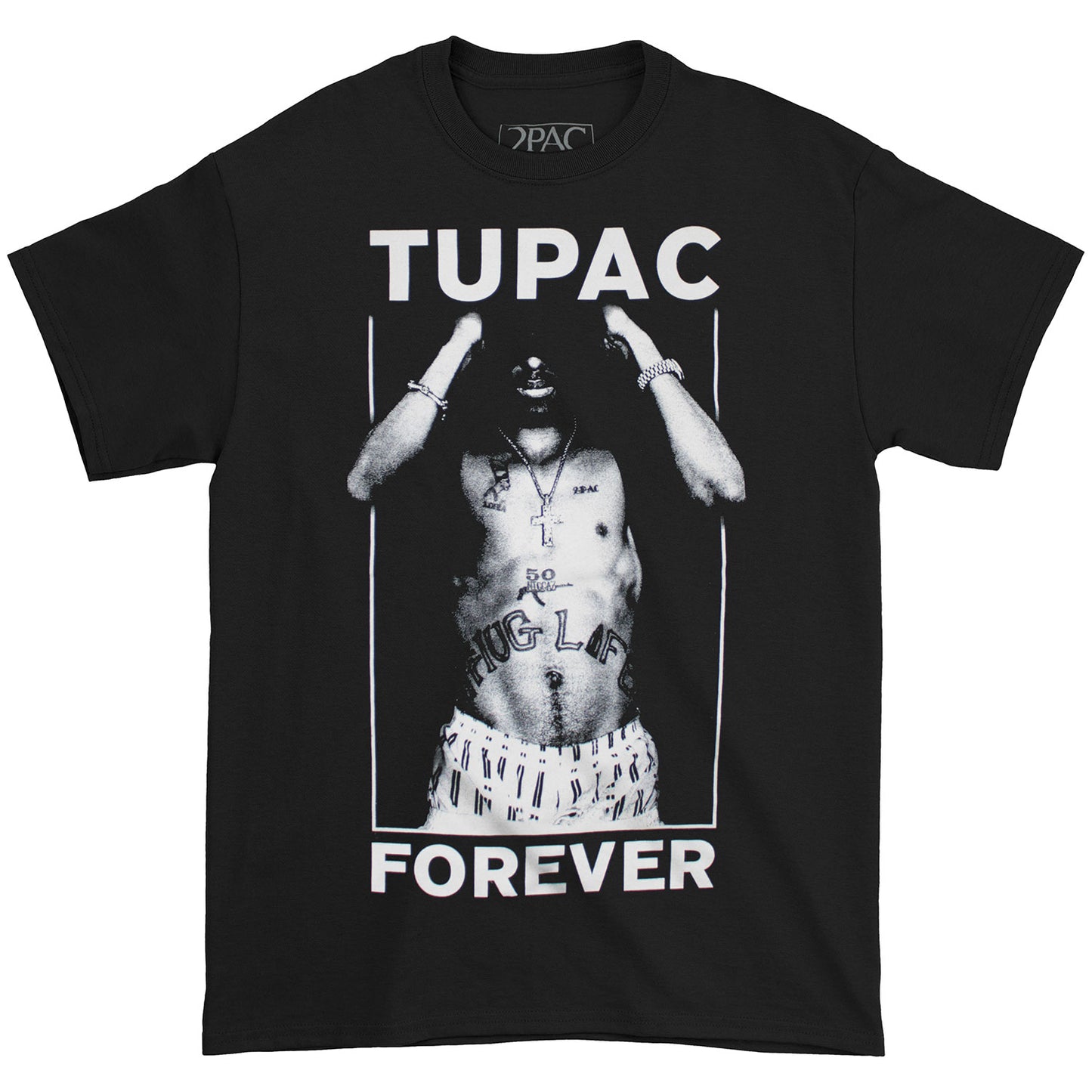 Tupac Forever Junior Top Front