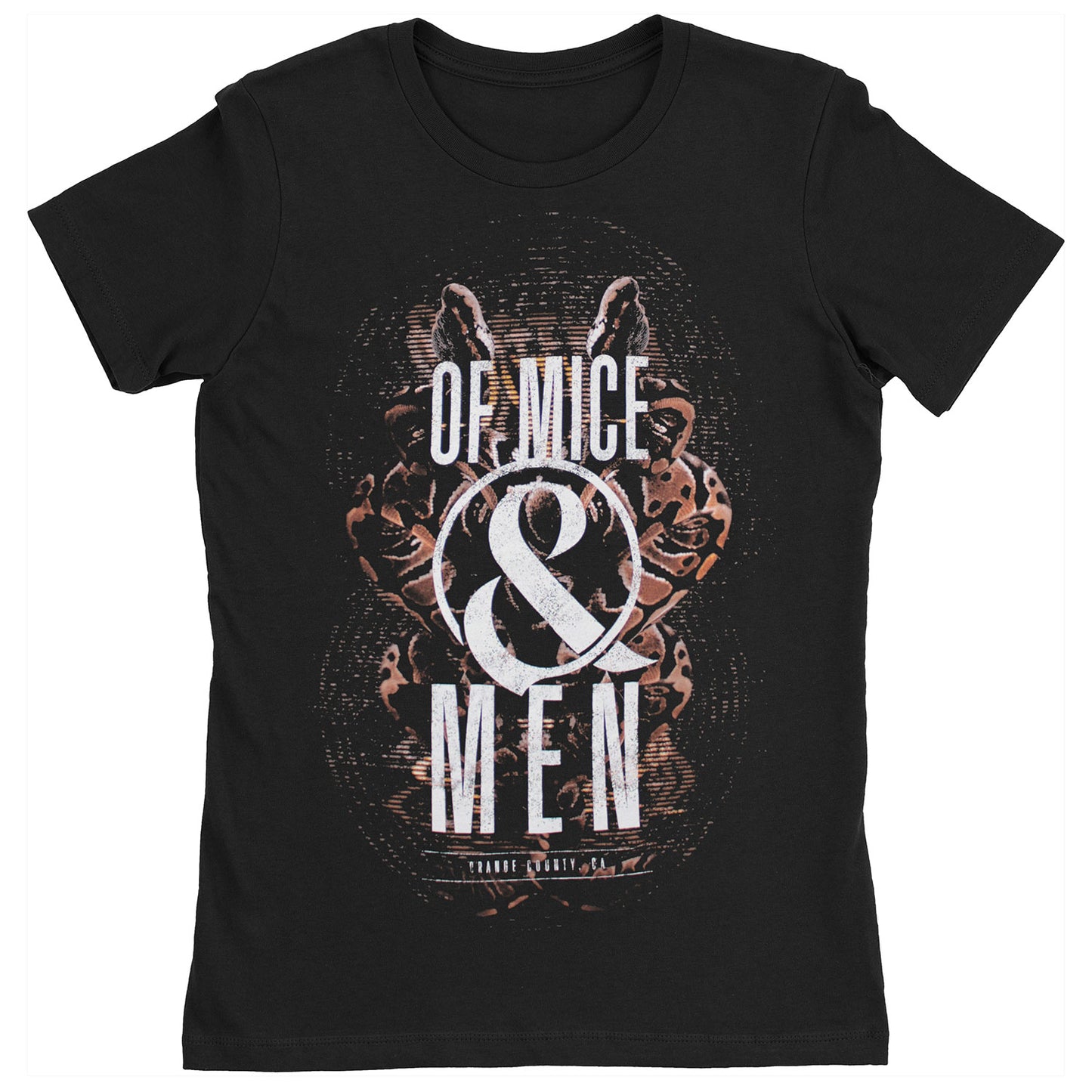 Of Mice & Men Orange County, CA T-shirt Front