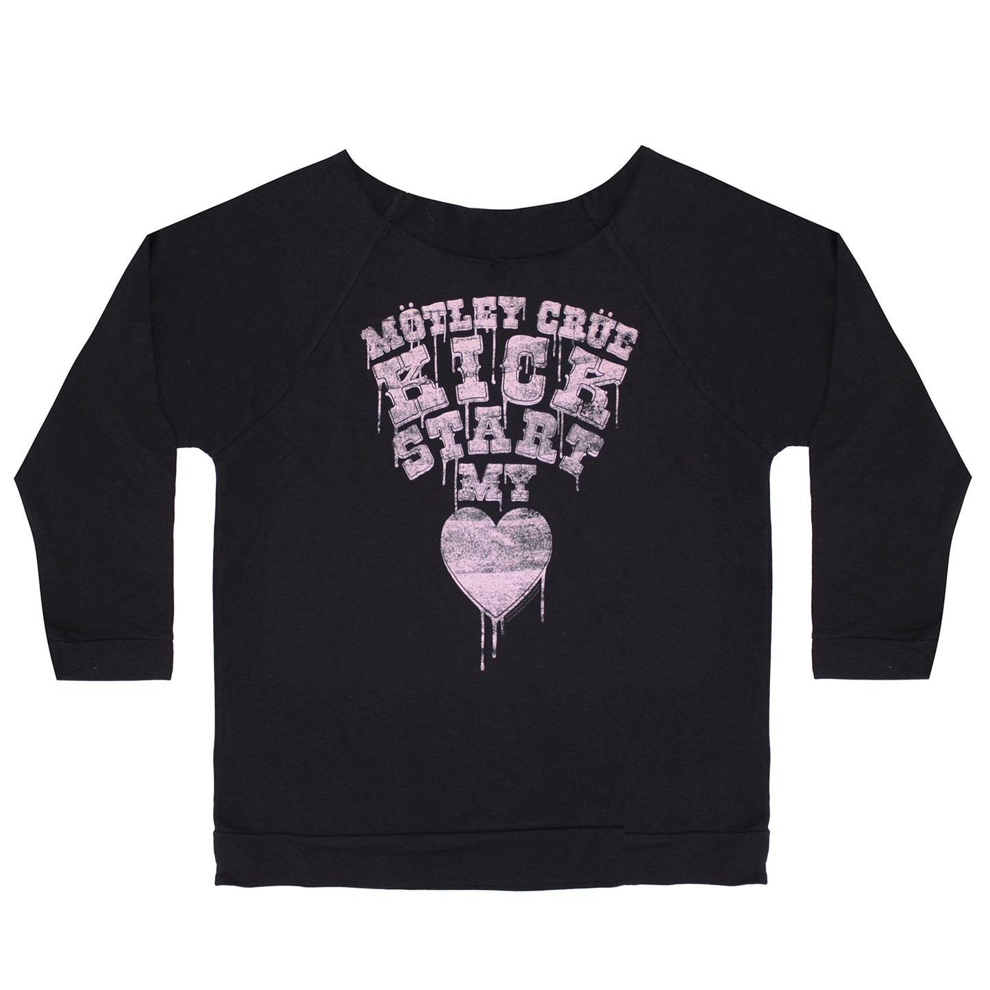 Motley Crue Kick Start My Heart Junior Top Front
