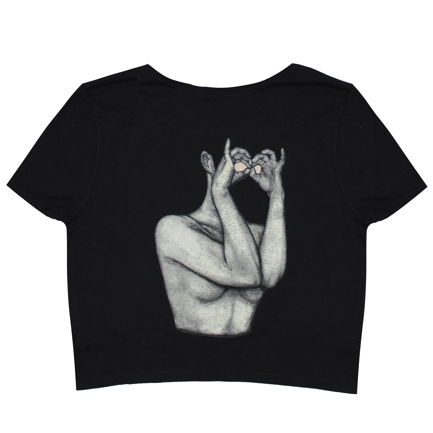 Katy Perry Topless Portrait Crop Top Junior Top Back