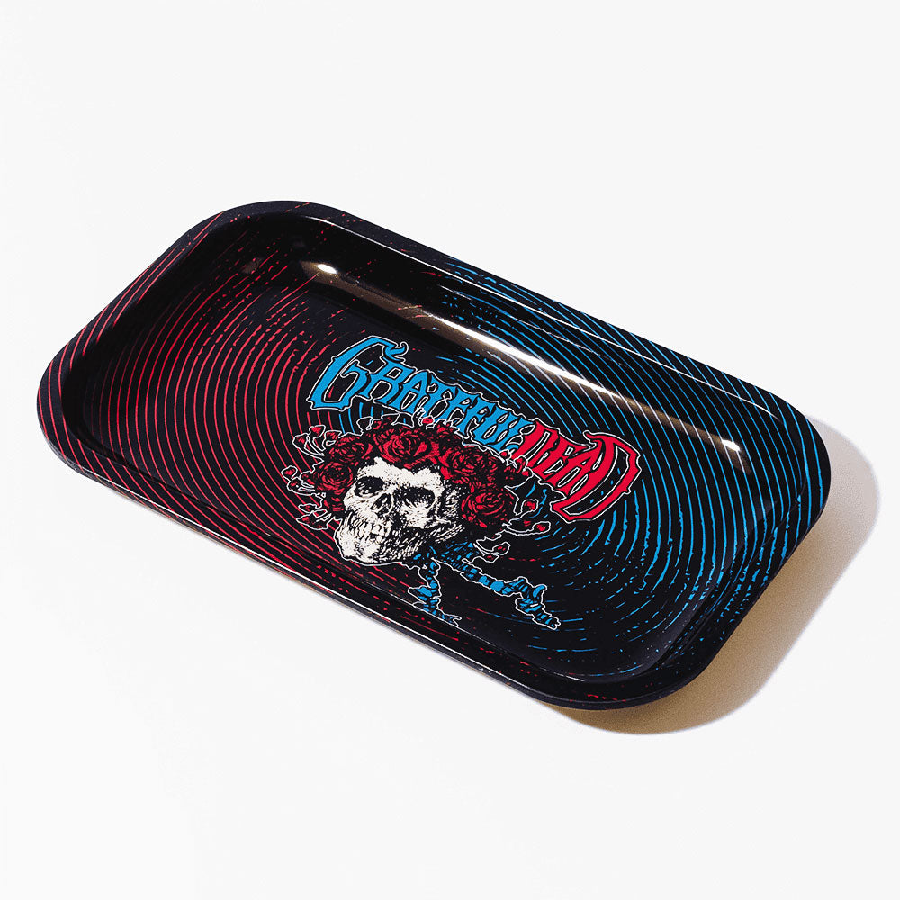 Grateful Dead Tin Rolling Tray - Medium Bertha Tray Front