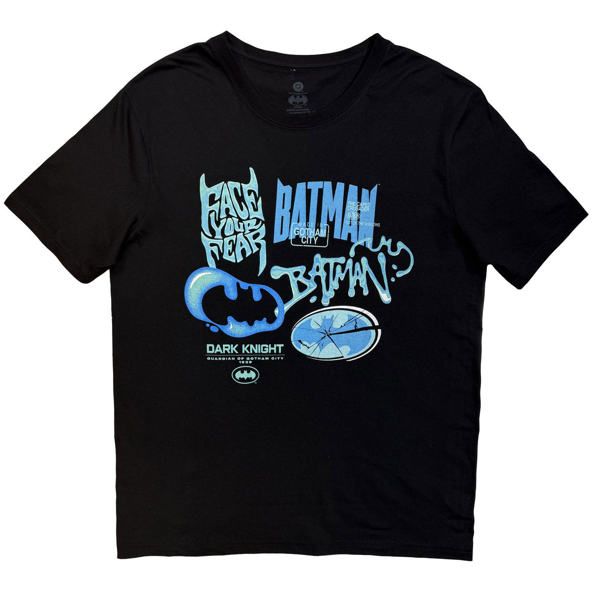 Dc Comics Batman Face Your Fear T-shirt Front
