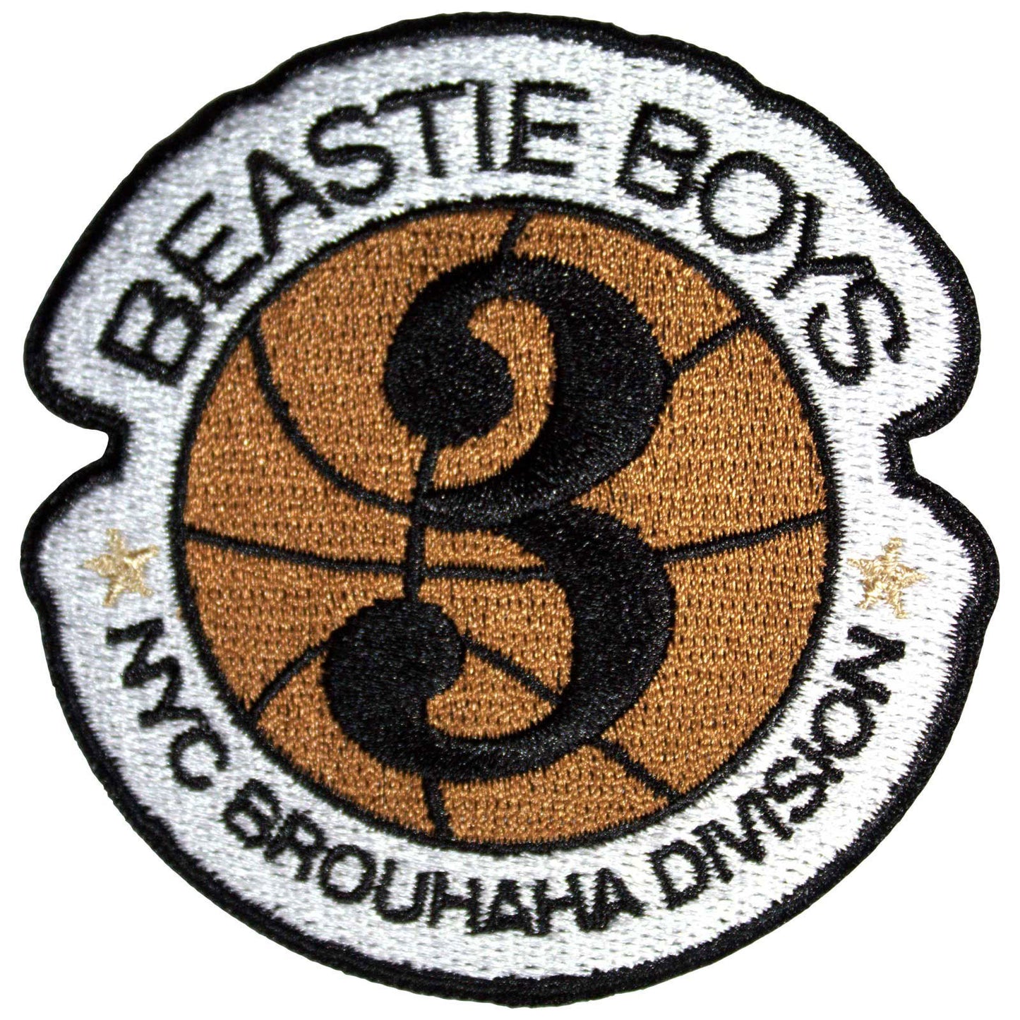 Beastie Boys Nyc Brouhaha Division Woven Patch Front