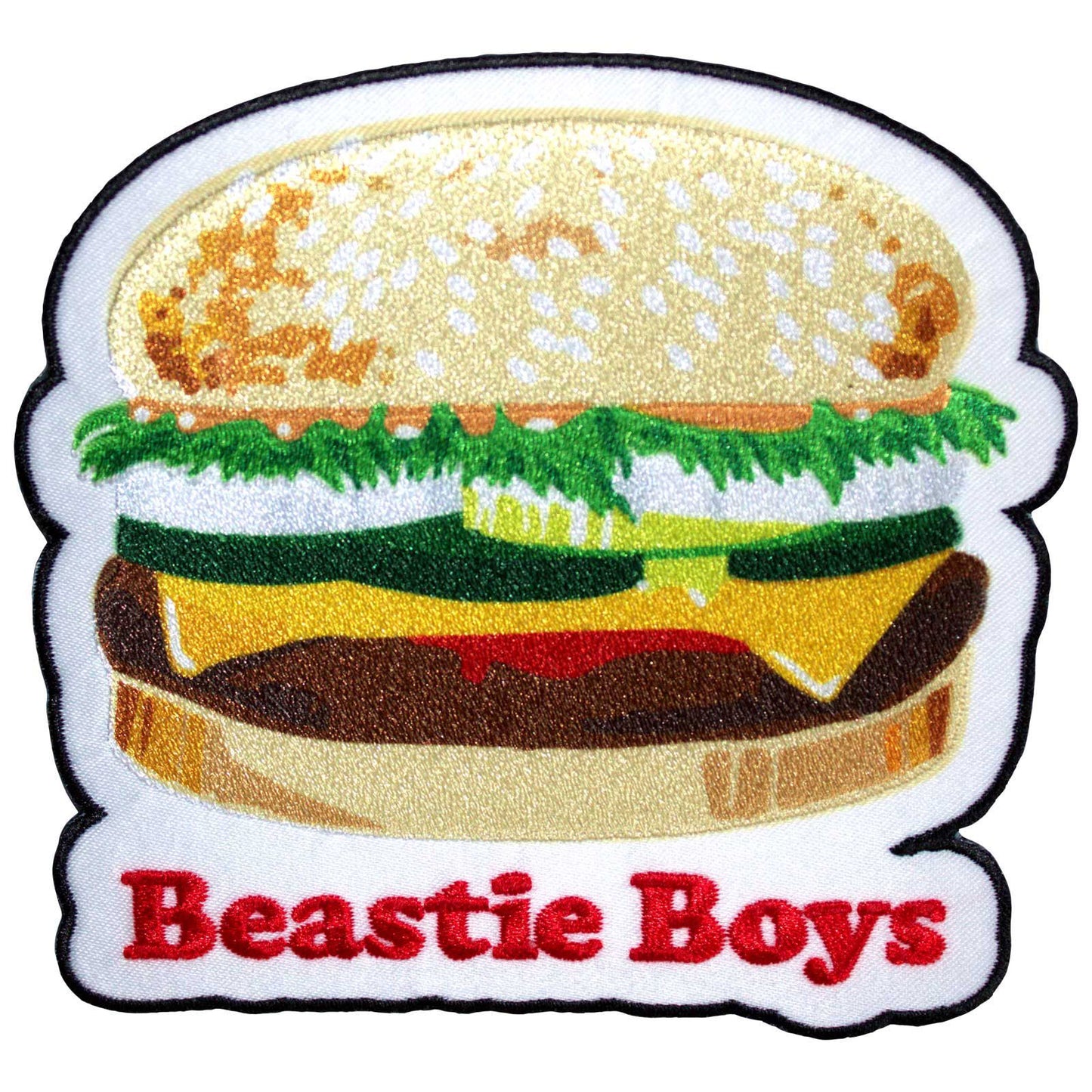 Beastie Boys Burger Woven Patch Front