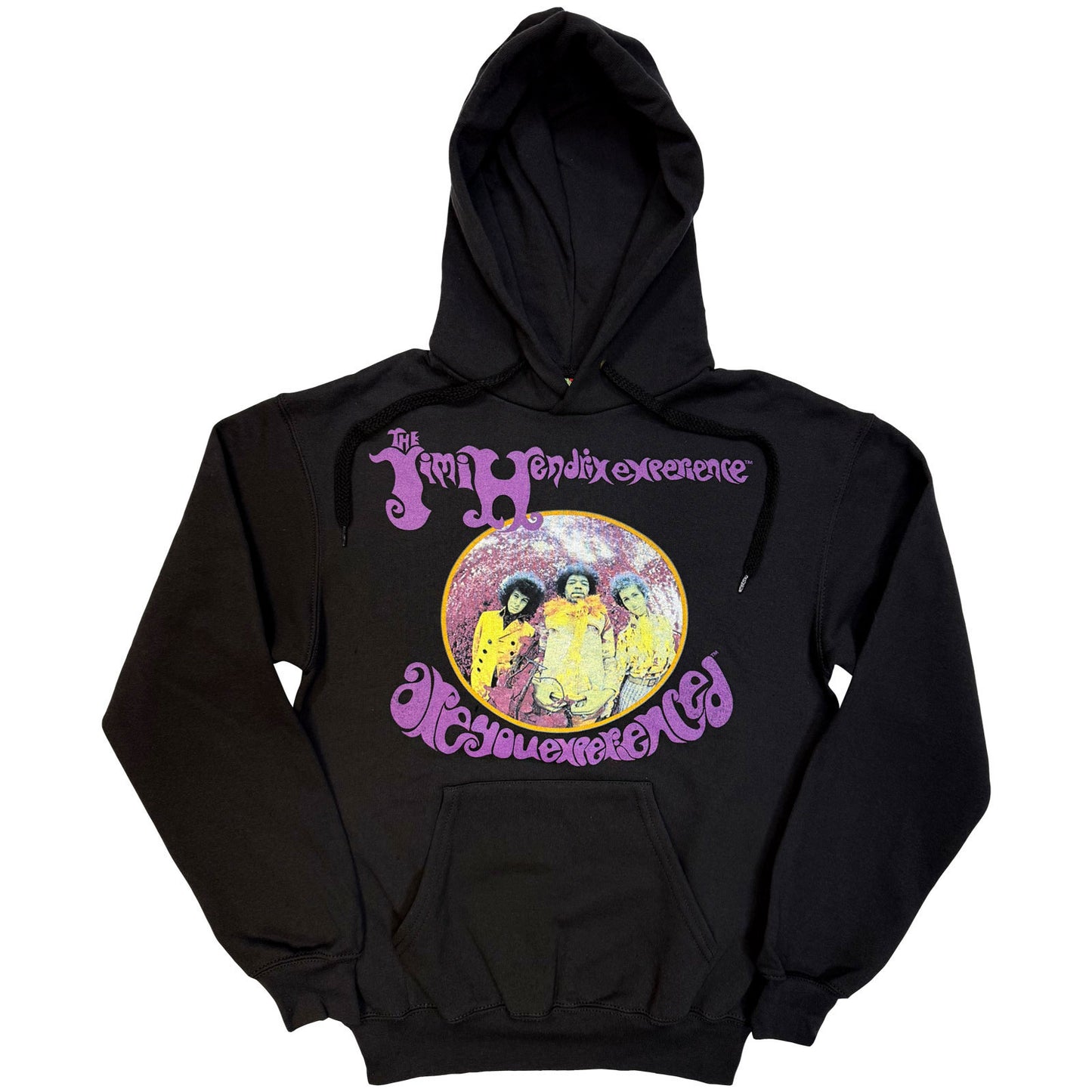 Jimi Hendrix Are You Experienced Hooded Sweatshirt Front