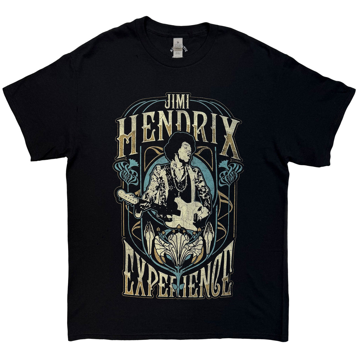 Jimi Hendrix Art Nouveanu T-shirt Front