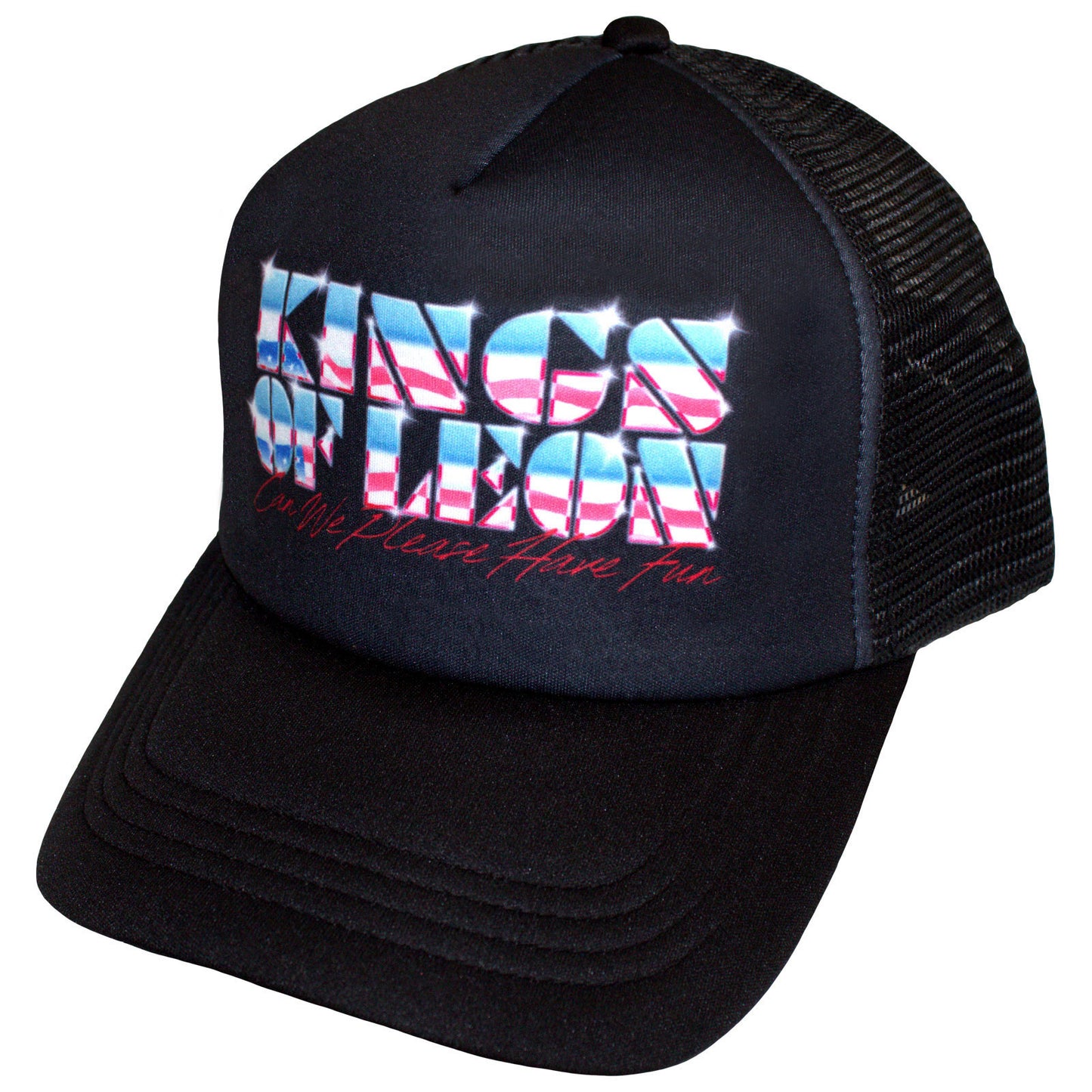 Kings Of Leon Can We Please Have Fun Trucker Cap Front