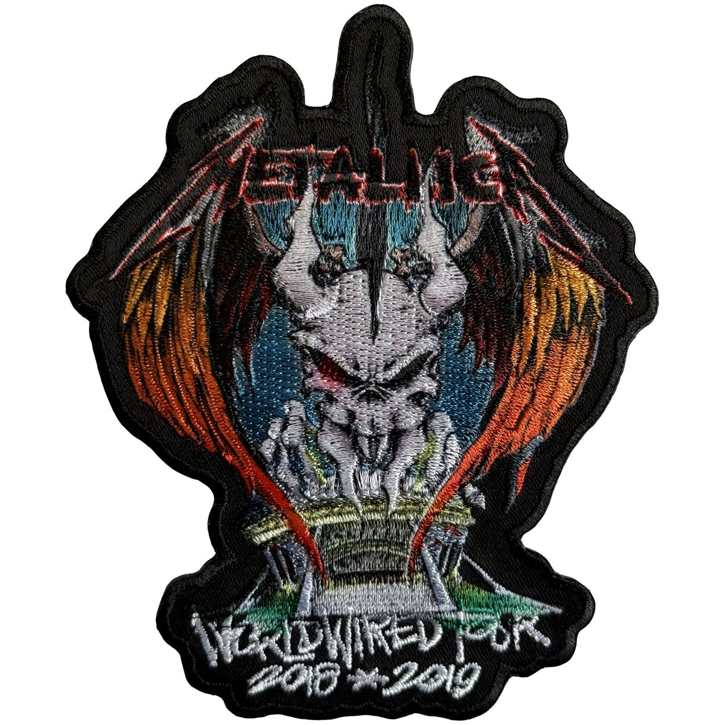 Metallica Arena Rock Woven Patch Front